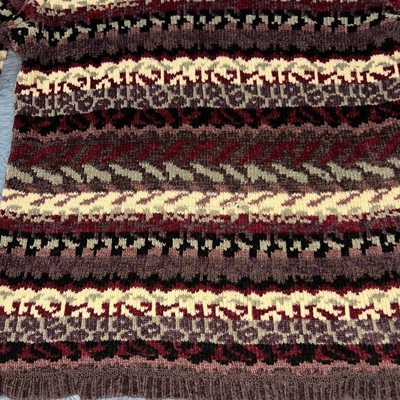 VINTAGE Designer Studio Originals Sweater Size Small Women’s Retro Chenille 90s - Picture 7 of 10